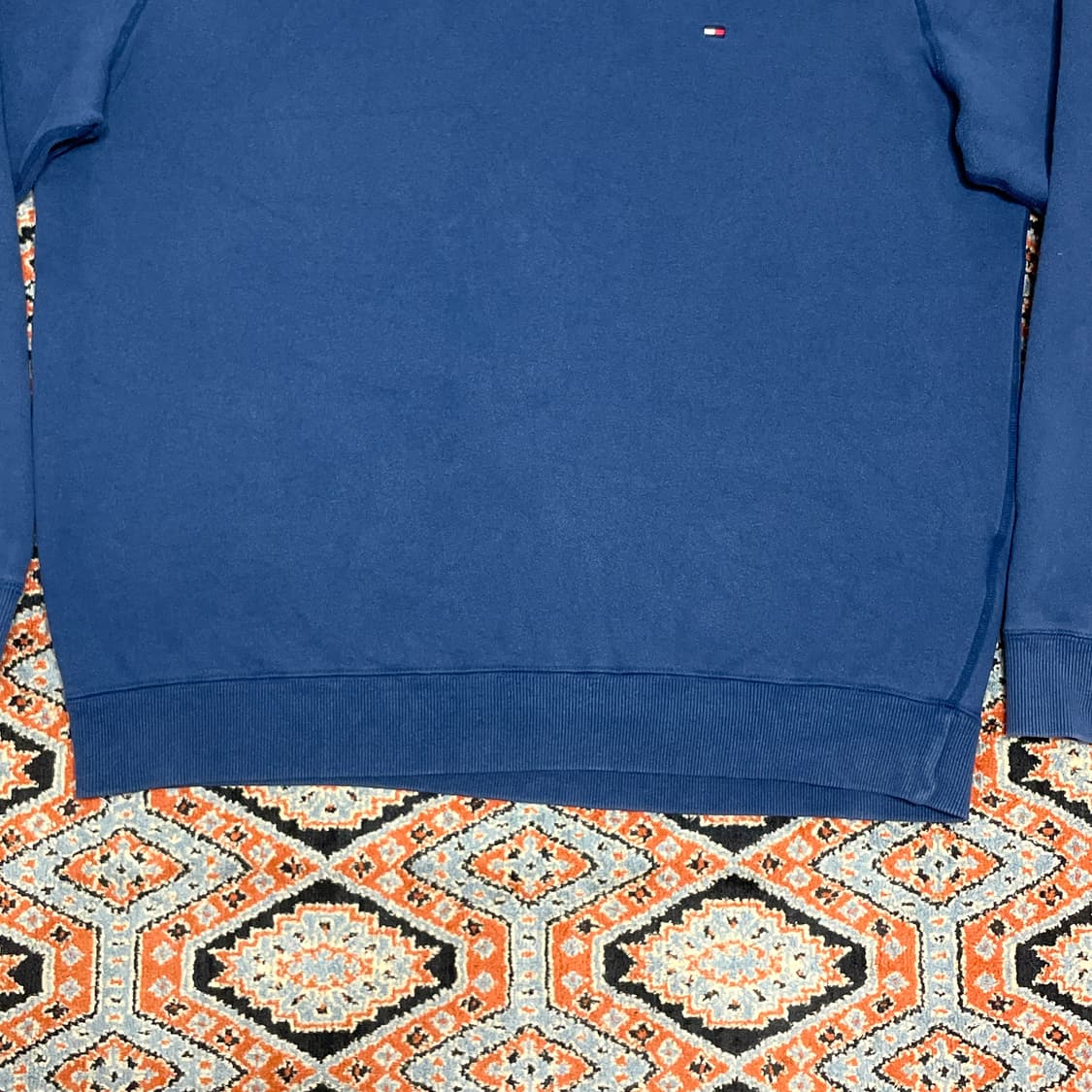 타미힐피거 블루 기모 맨투맨 남성L 상품이미지3