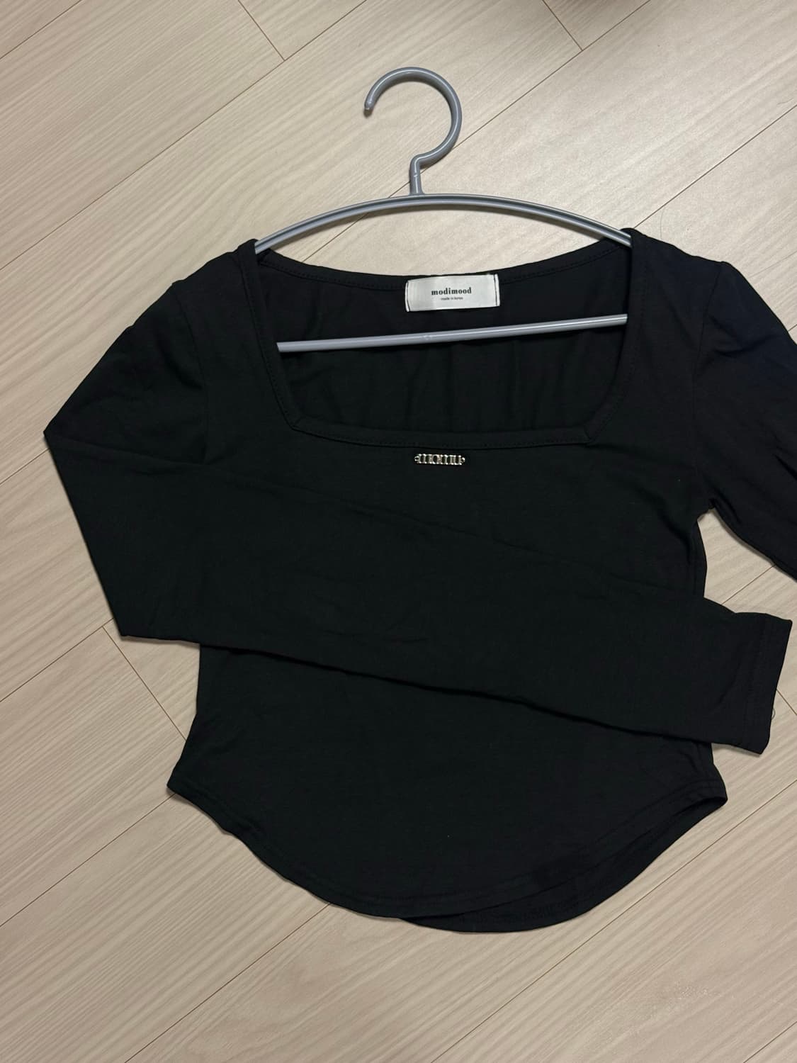 모디무드 스퀘어넥 긴팔 상품이미지4