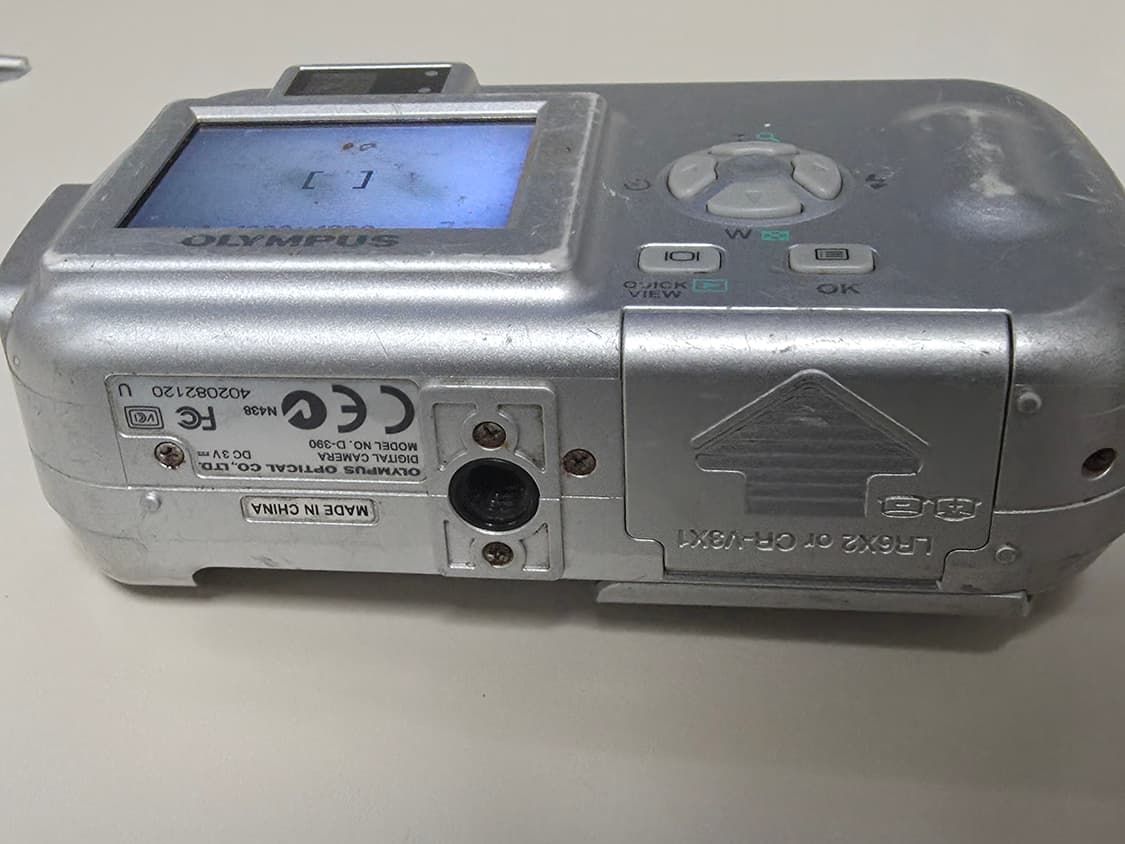 올림푸스 D-390 빈티지 디지털카메라(하자) 상품이미지5