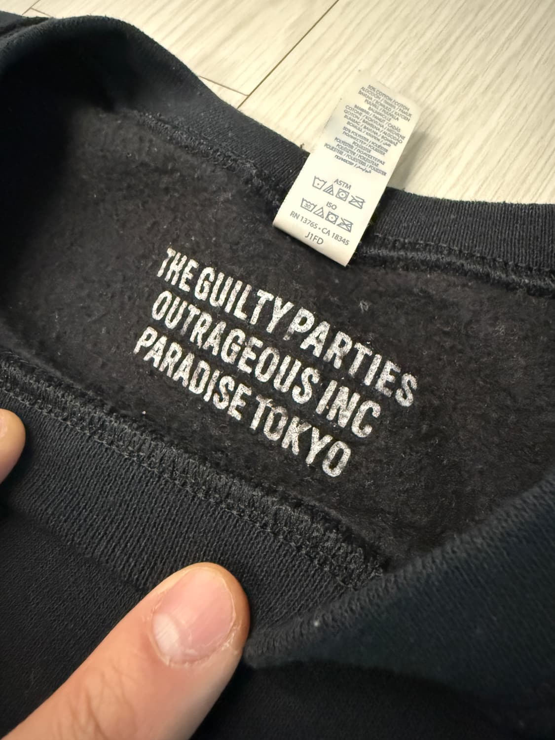 [L] 와코마리아 USA 스웻셔츠 상품이미지3