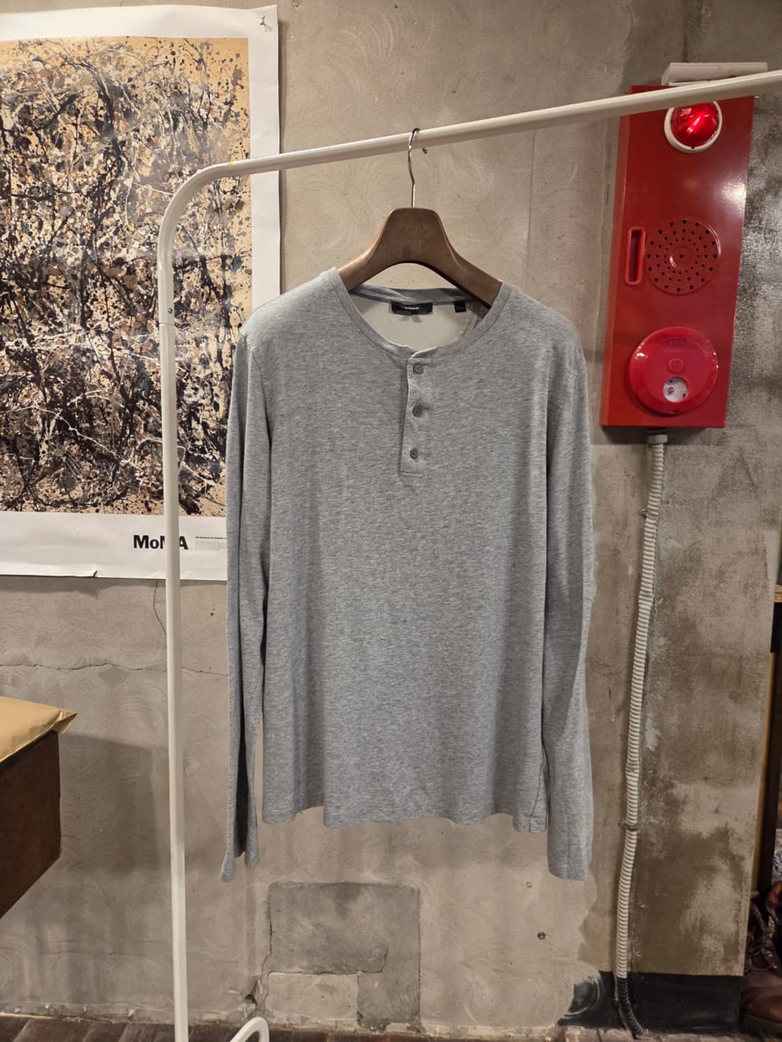 빈스 헨리넥 티셔츠  상품이미지1