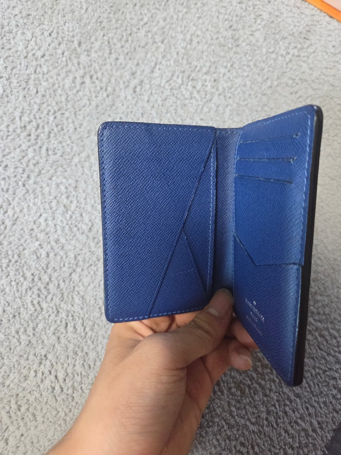 [정품] 루이비통 포켓 오거나이저 코발트블루  상품이미지3