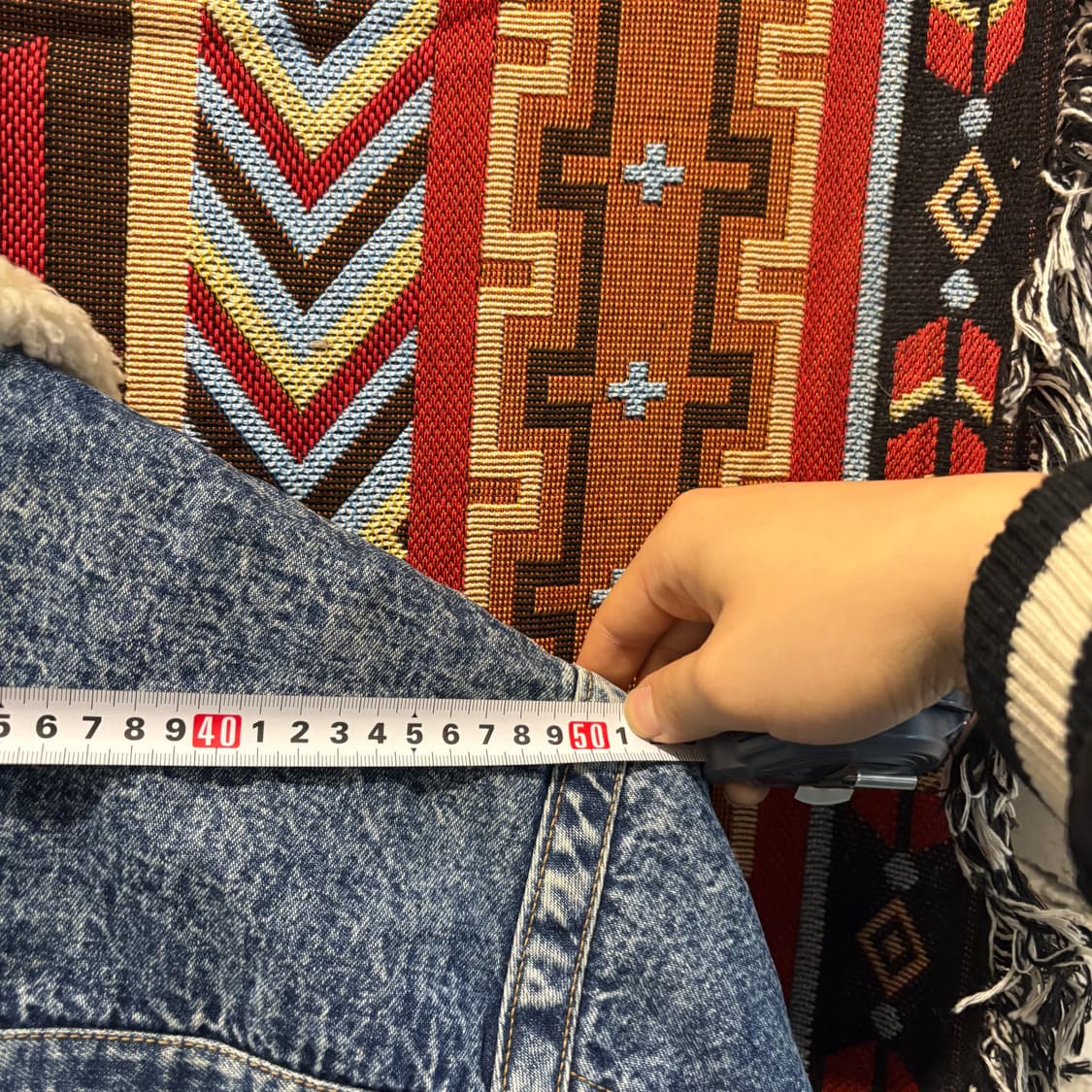 90’s BOBSON 밥슨 쉐르파 안감 데님자켓 상품이미지8