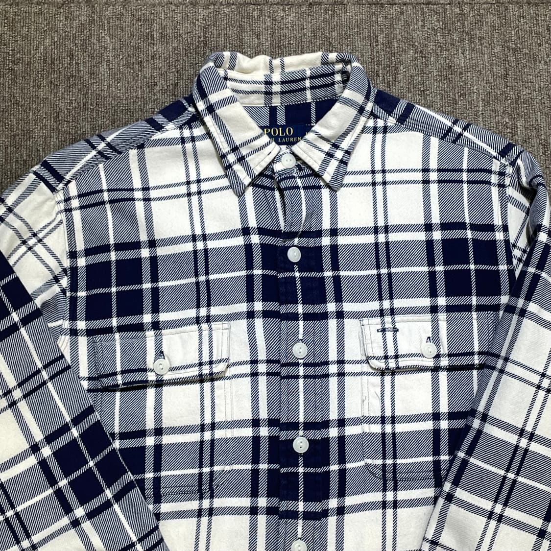 (M/M) POLO 폴로 랄프로렌 체크 셔츠    상품이미지6