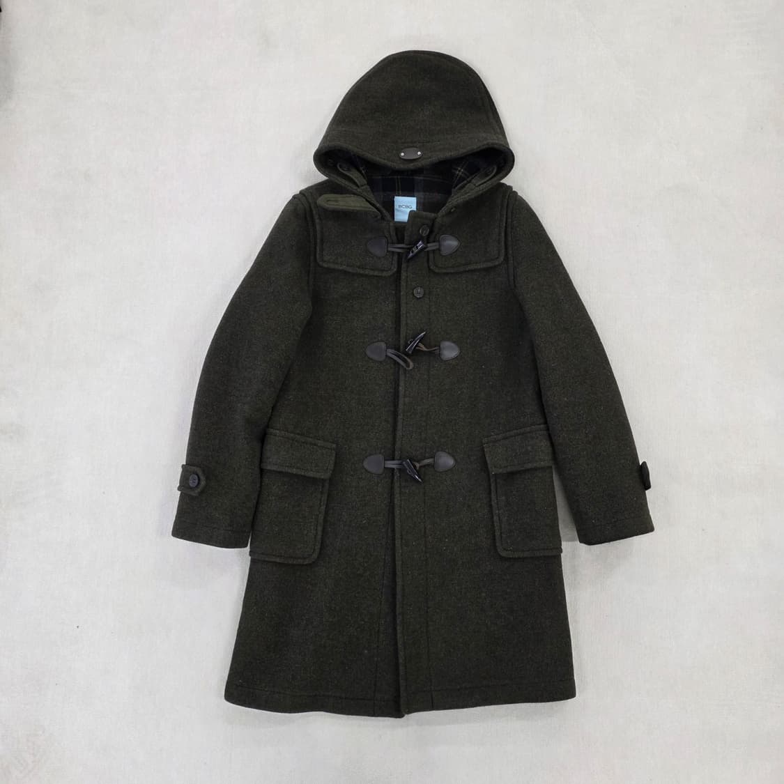 [85] BCBG 떡볶이 후드 울코트 0223J 상품이미지1