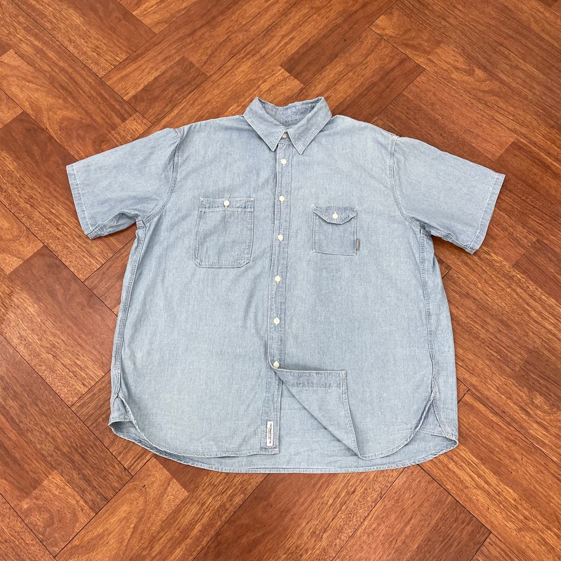 에스피오나지 샴브레이 워크 셔츠 상품이미지2