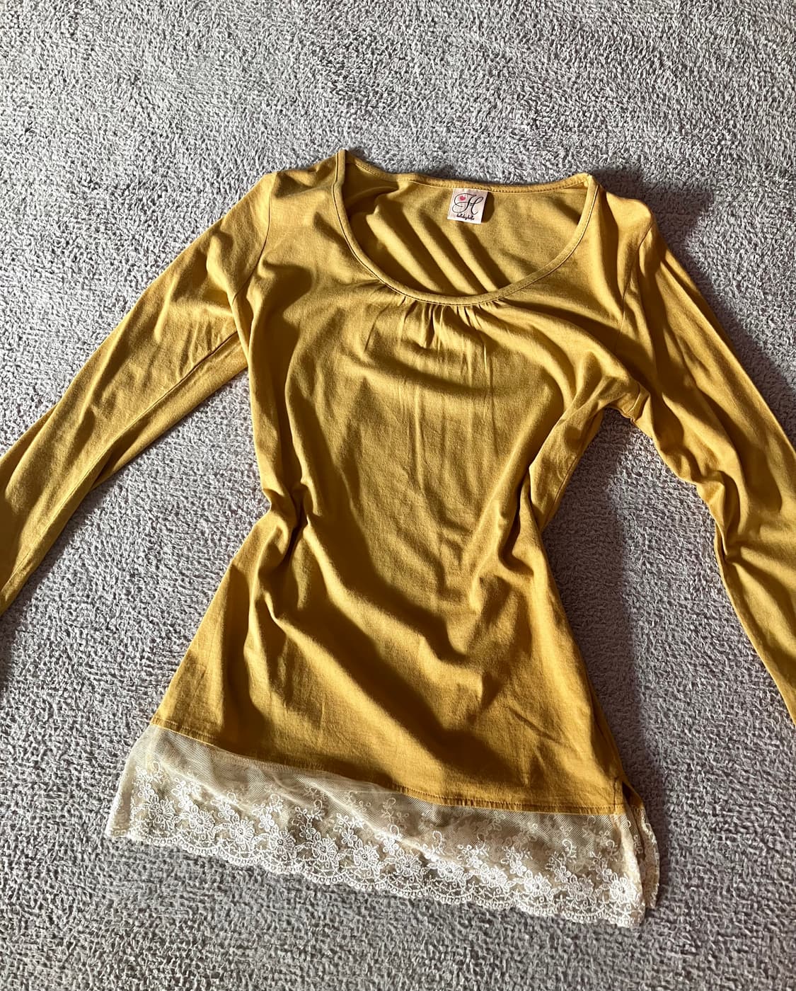 vintage lace top 상품이미지5