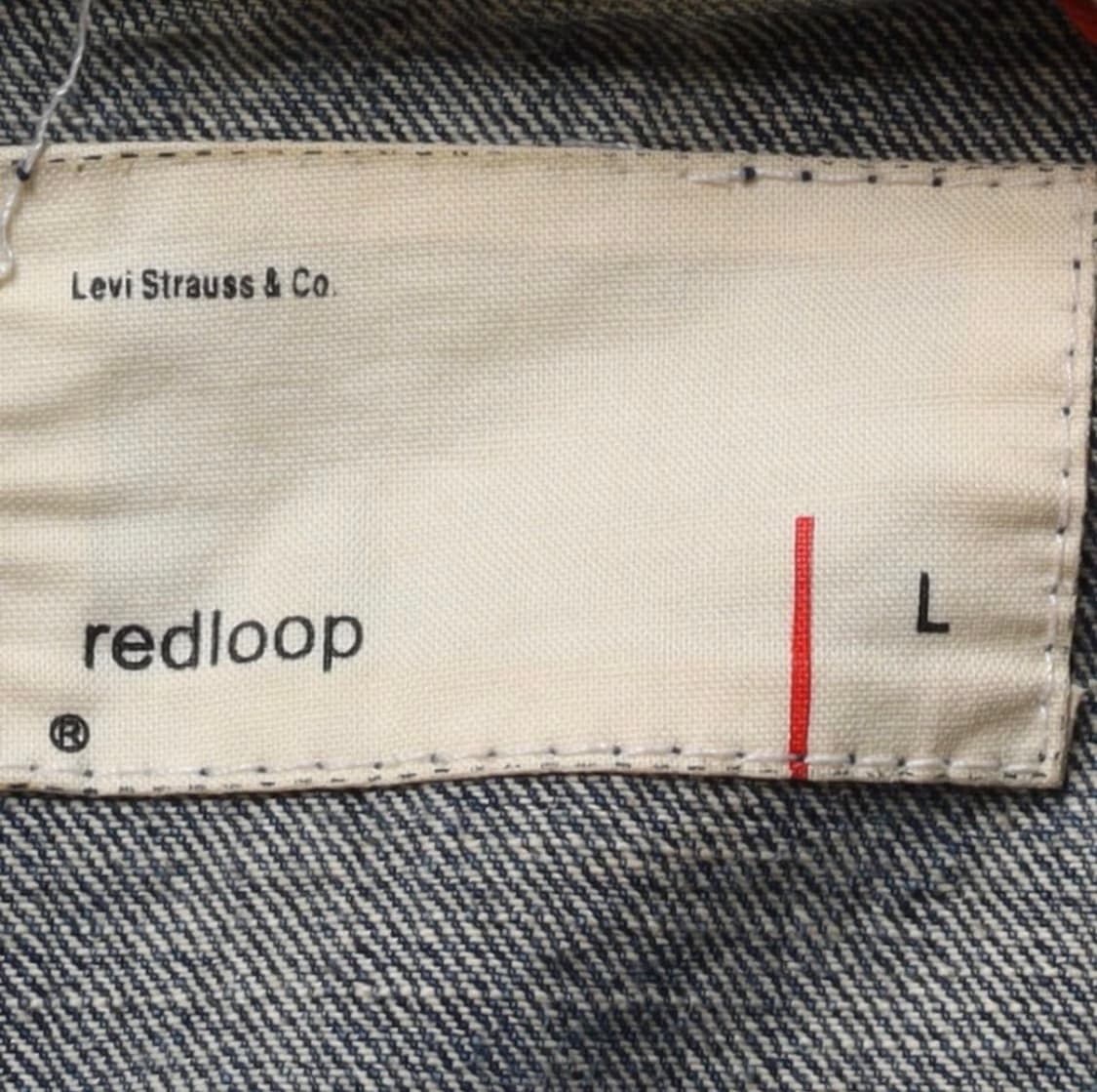 리바이스 Levi's red loop denim trucker  상품이미지5