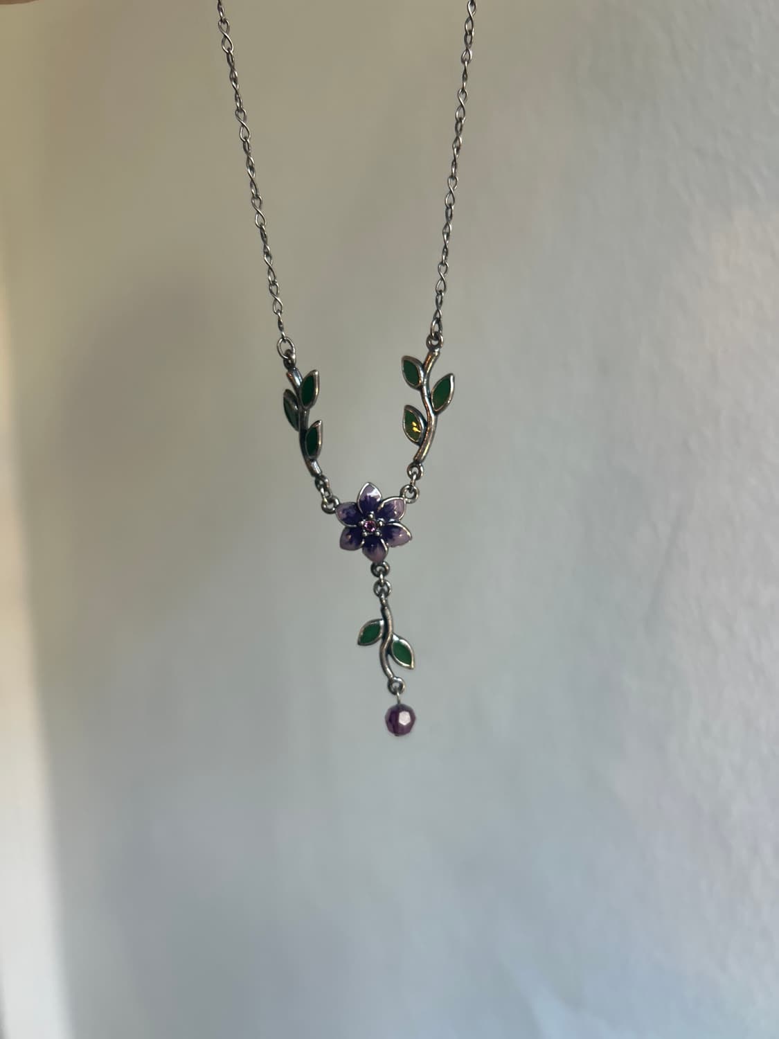 안나수이 꽃잎 목걸이 상품이미지1