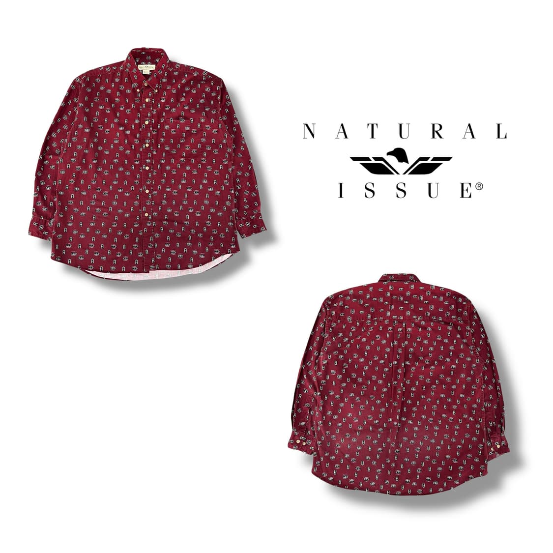  natural issue 패턴 셔츠 y12752 상품이미지1