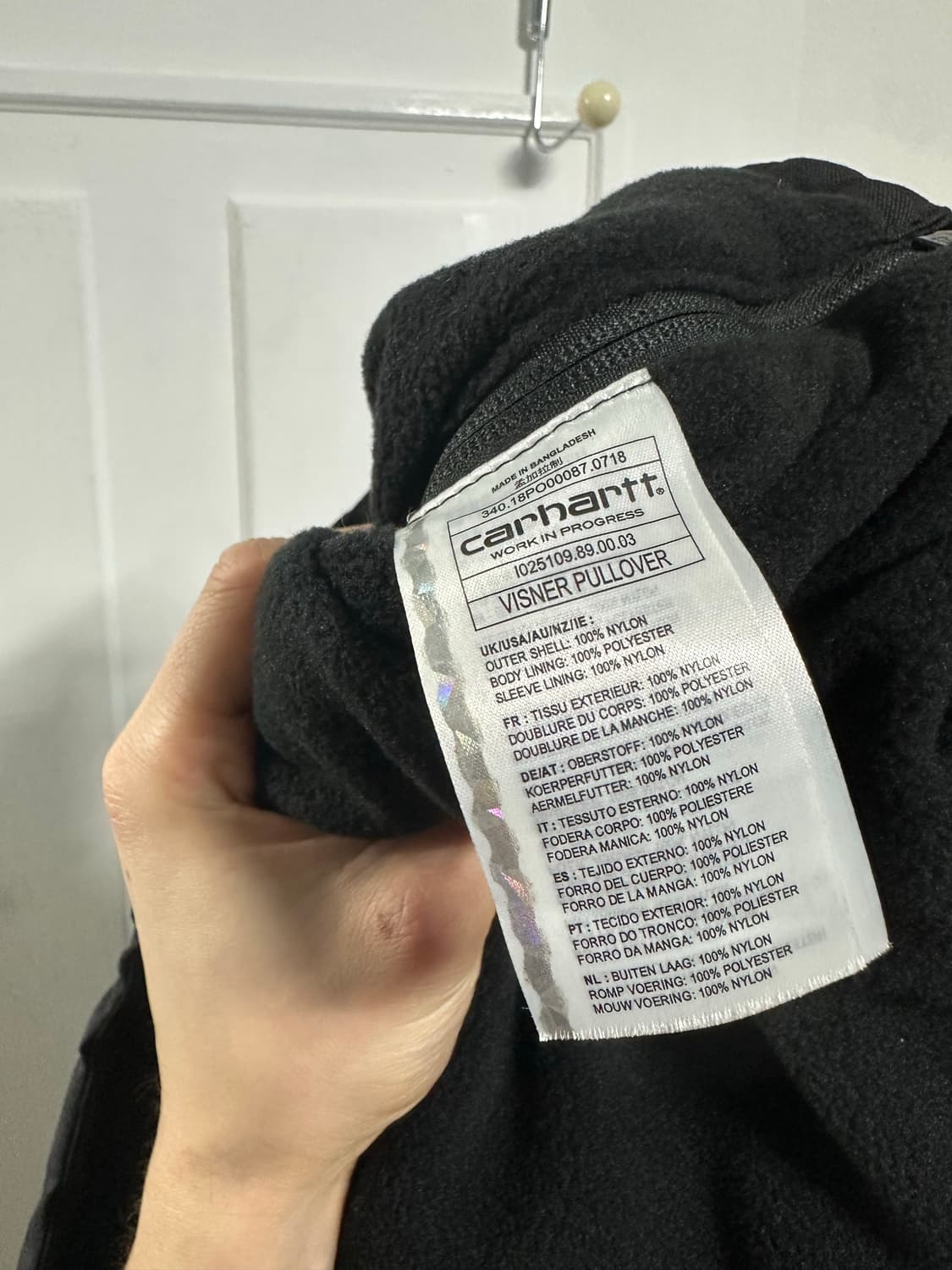 칼하트 WIP 비즈너 풀오버 상품이미지5