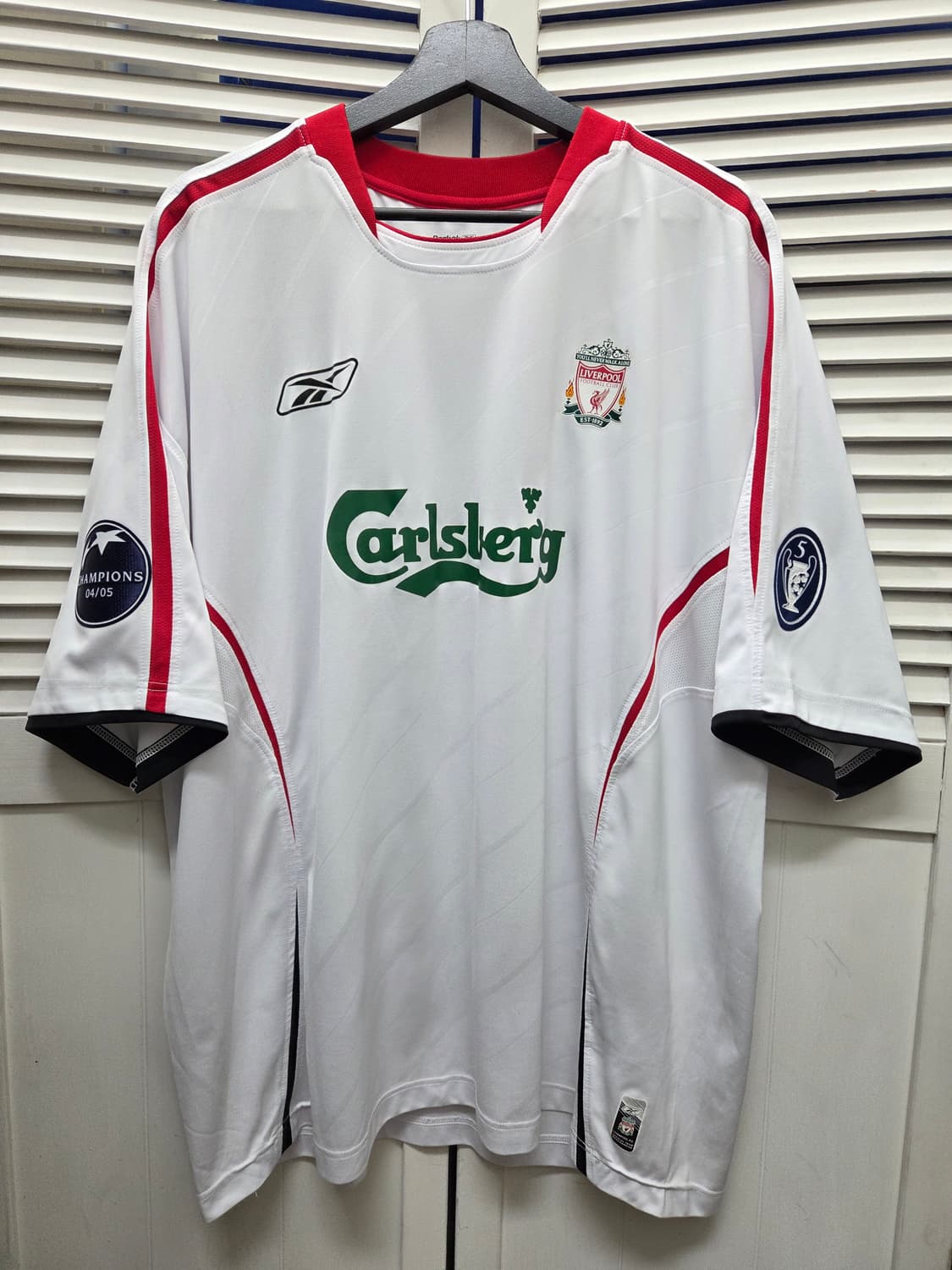 리버풀 05-06 제라드 챔스 리복 유니폼 상품이미지1