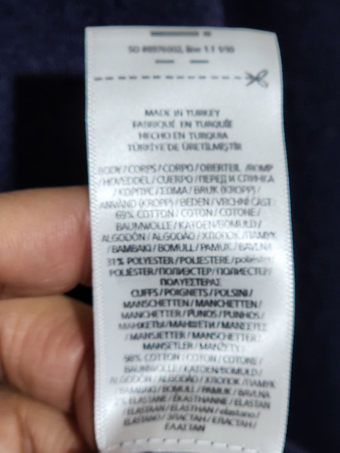 (L) 랄프로렌 폴로 니트 네이비 스웨터 로고 라운드  상품이미지5