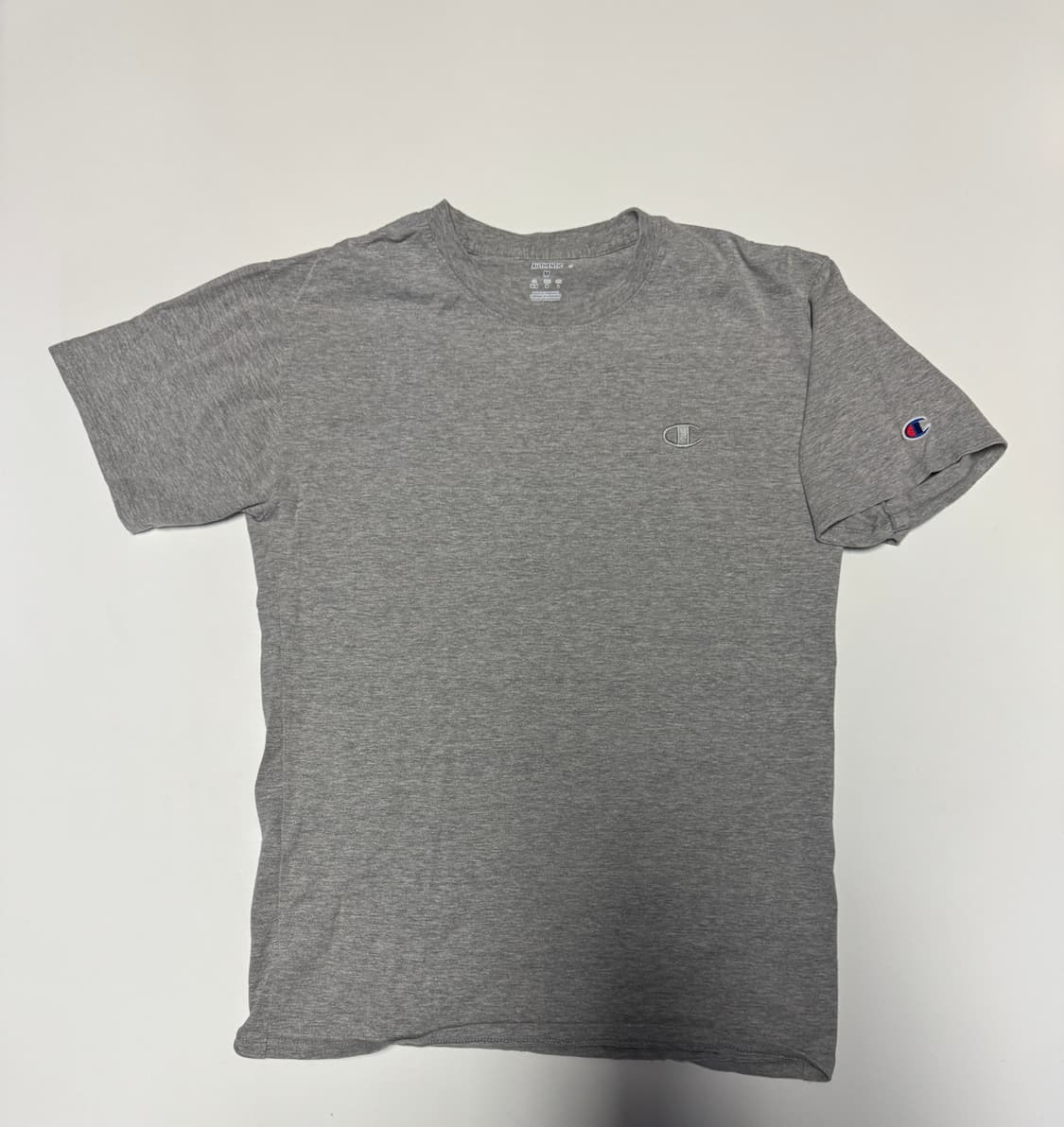 국내라벨!! 챔피온 그레이 로고 반팔 티셔츠 M 상품이미지1