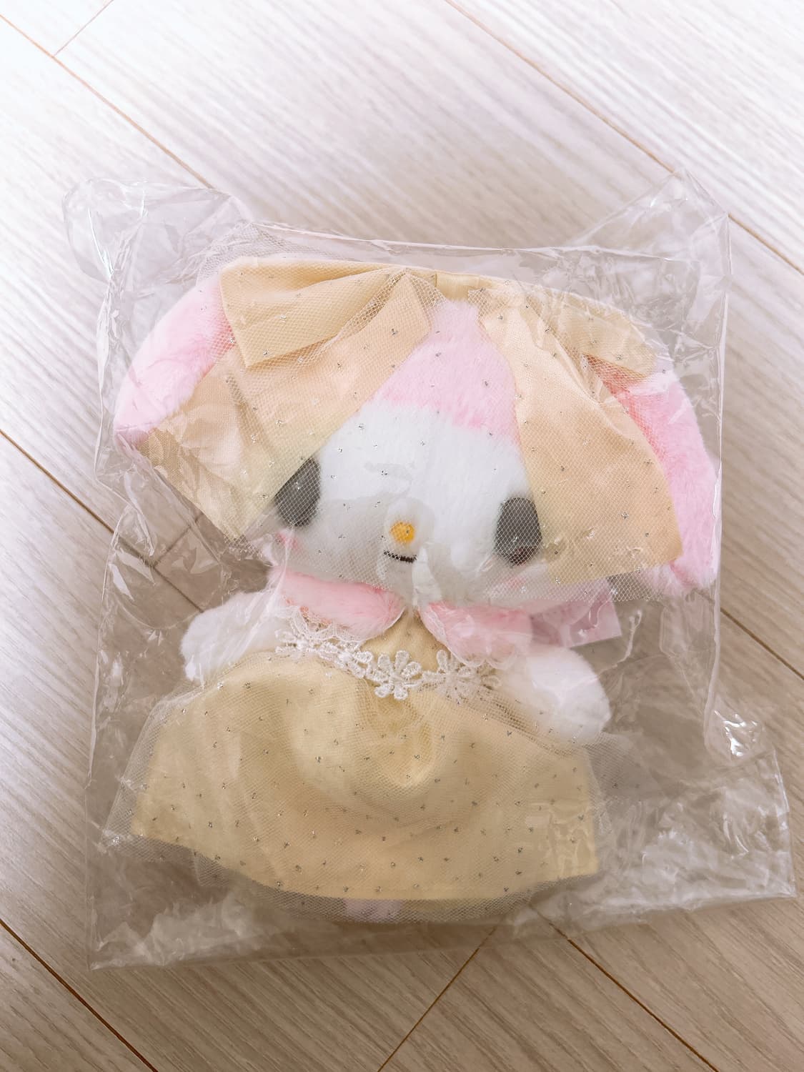 산리오 레이디 마멜 마스코트 옐로우 마이멜로디 생일시리즈 노랑 마스코트 상품이미지1