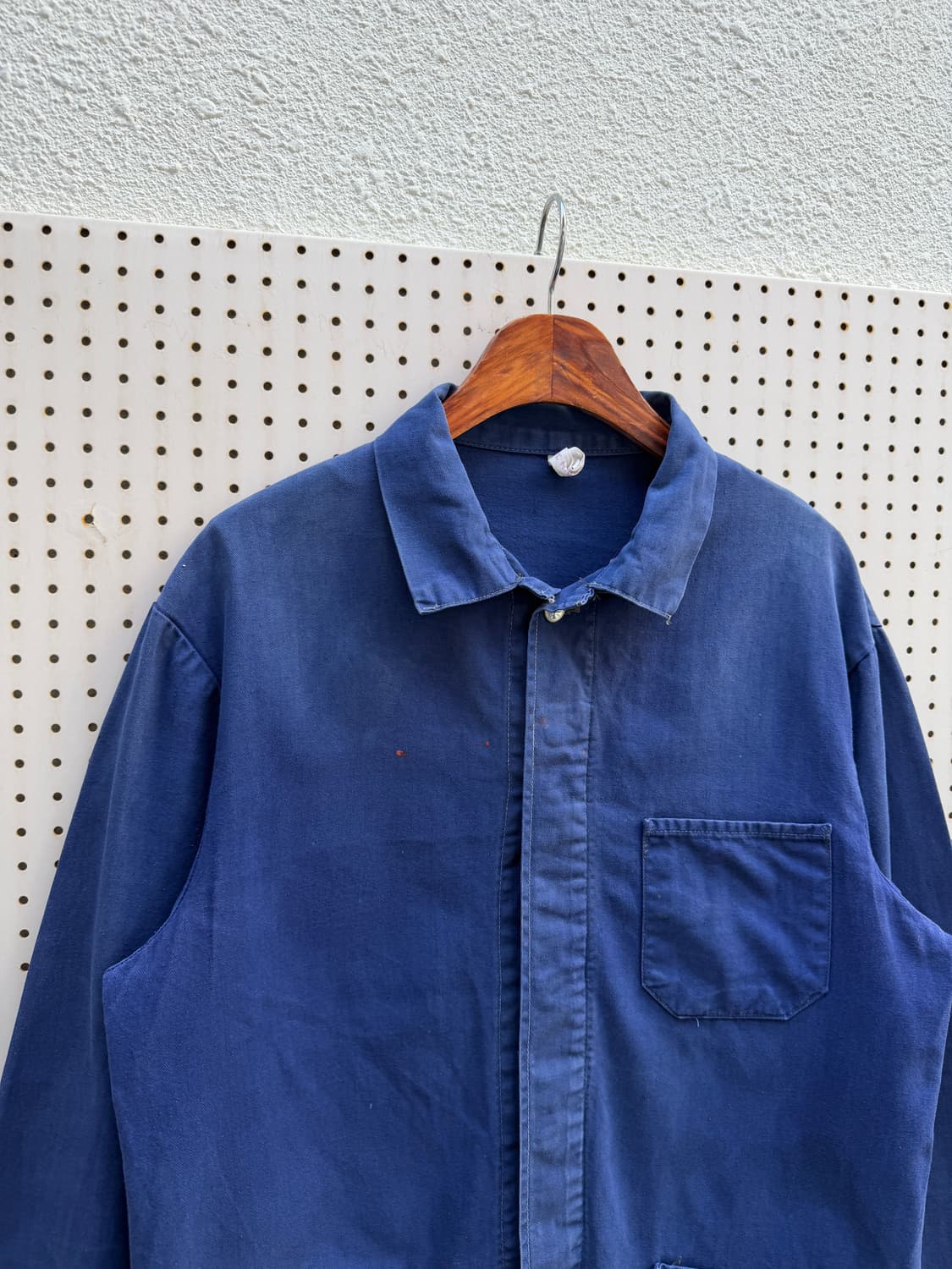1970s FADED WASHED HBT FRENCH 헤링본프렌치워크자켓 상품이미지6