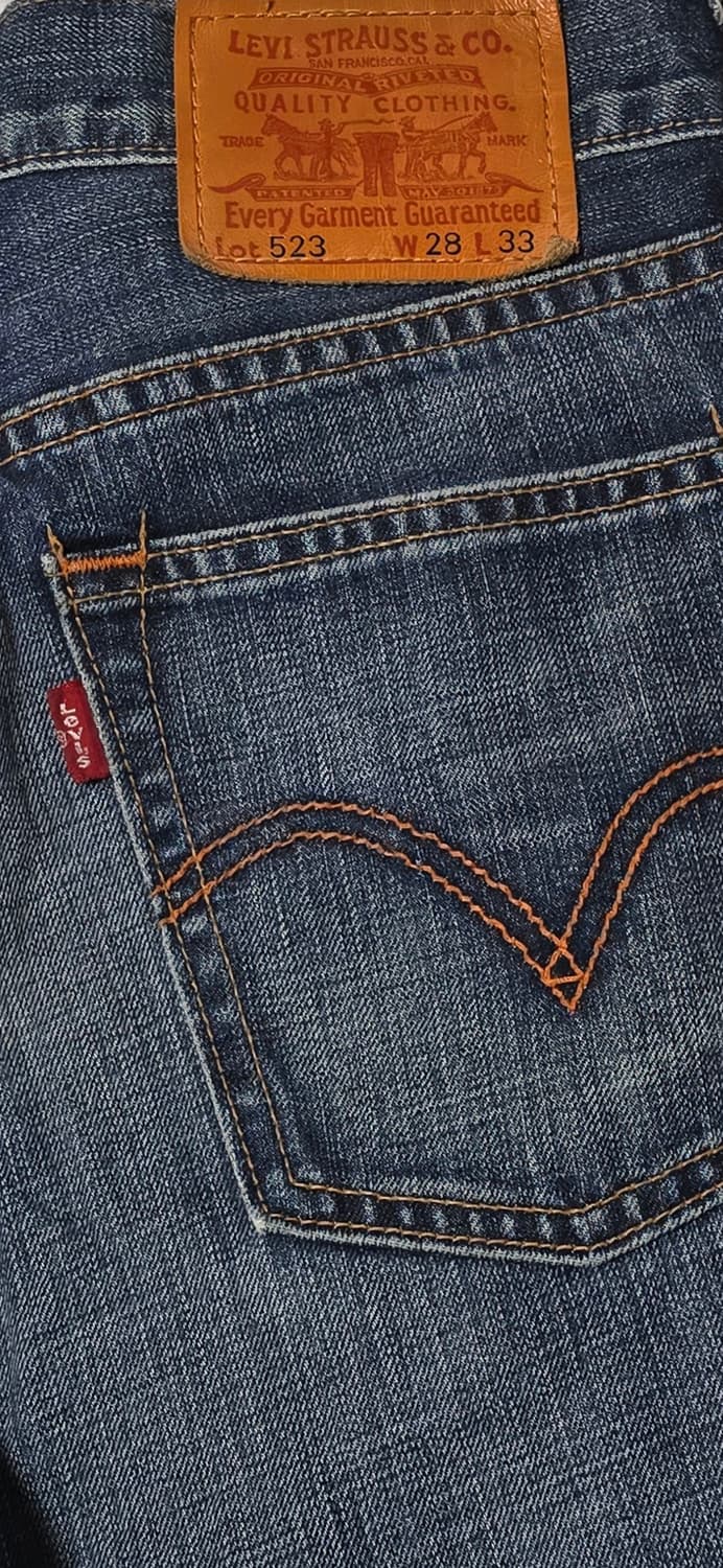 리바이스 523 청바지 W28 상품이미지5