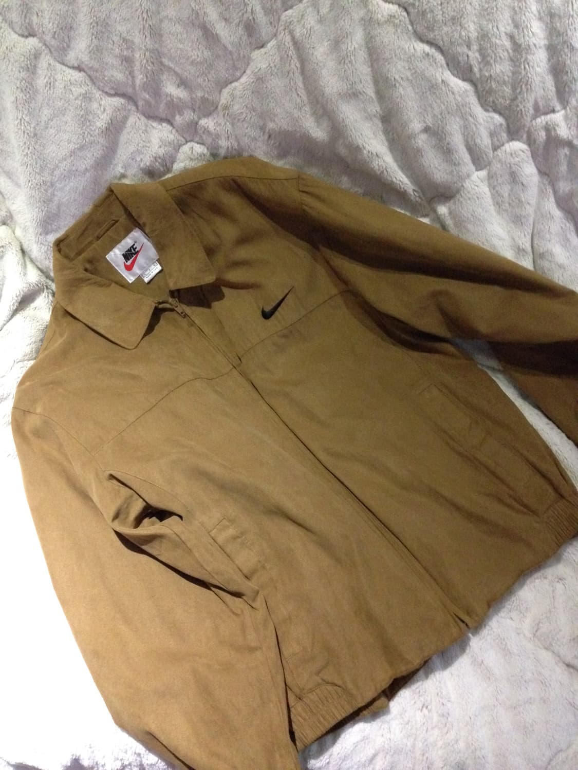 나이키 아카이브 90‘s 스웨이드 자켓 상품이미지1