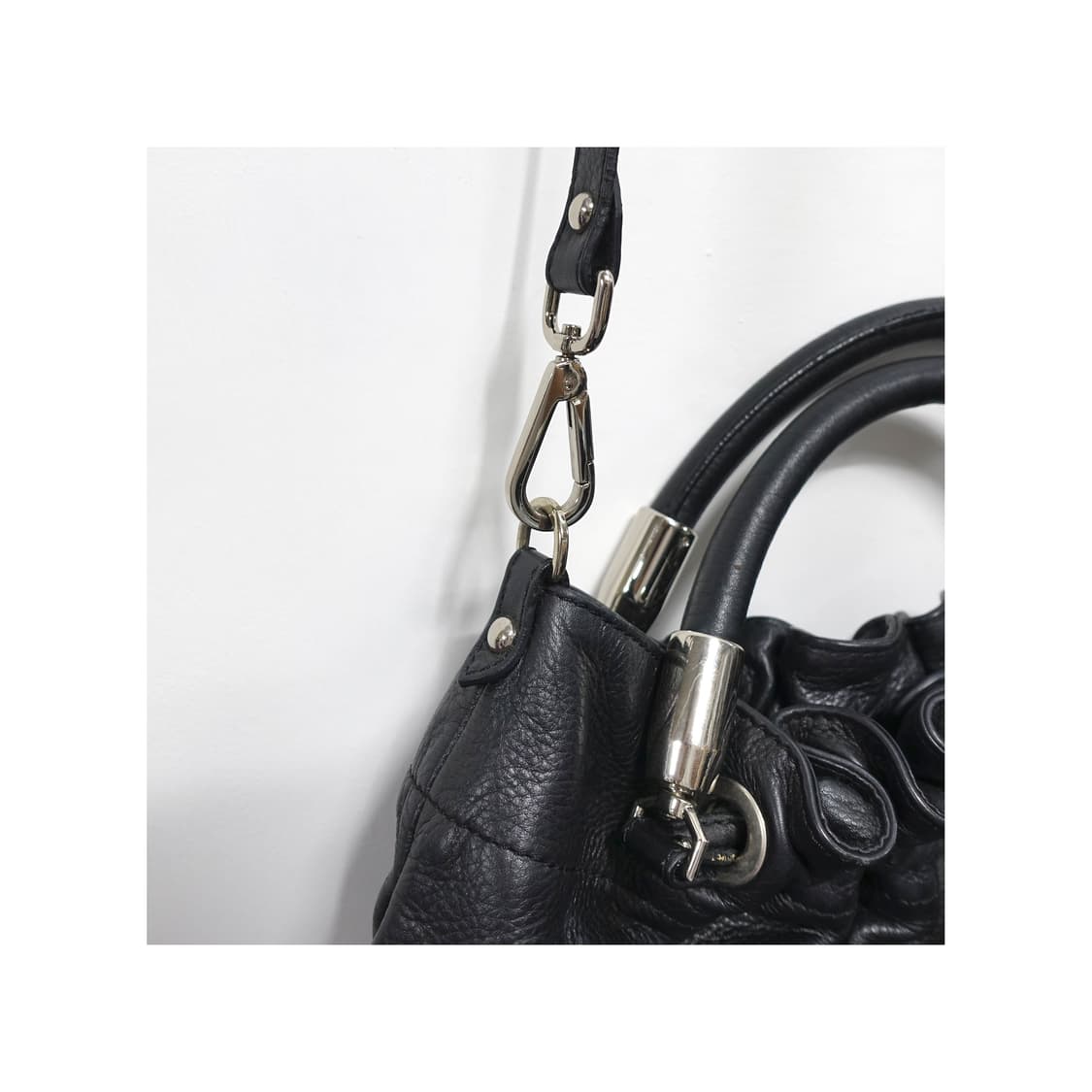 laurel 라우렐 램 레더 양가죽 복조리백  상품이미지7