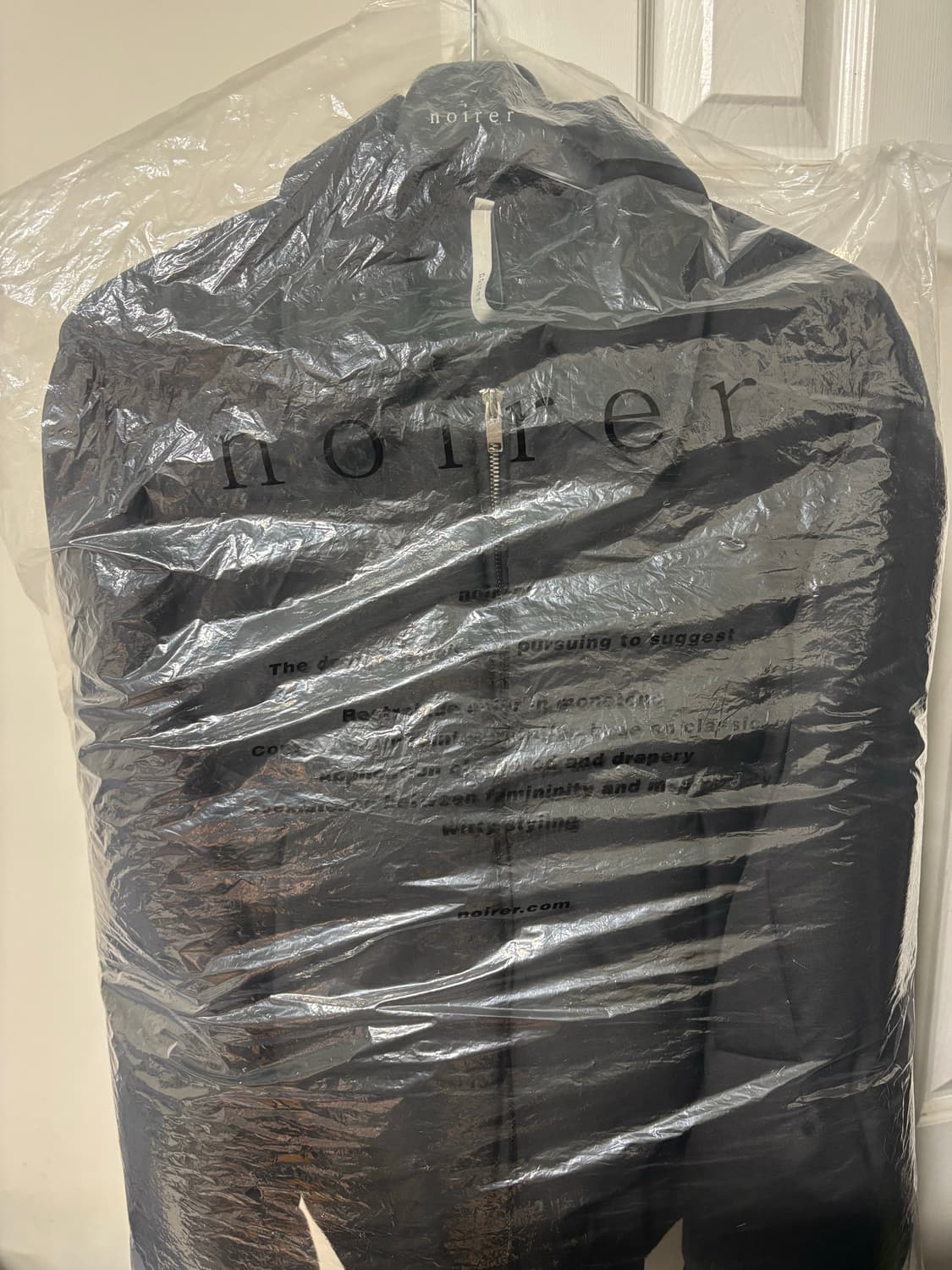 노이어 패디드 울 크롭 블루종 52 상품이미지3