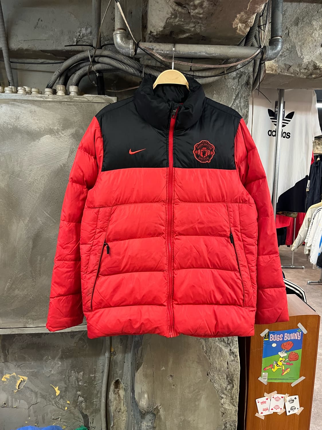 나이키 맨유 패딩 레드 L #csz1852 상품이미지1