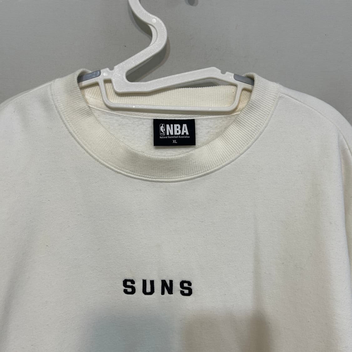 NBA 남성 기모 맨투맨 105 크림색 상품이미지2