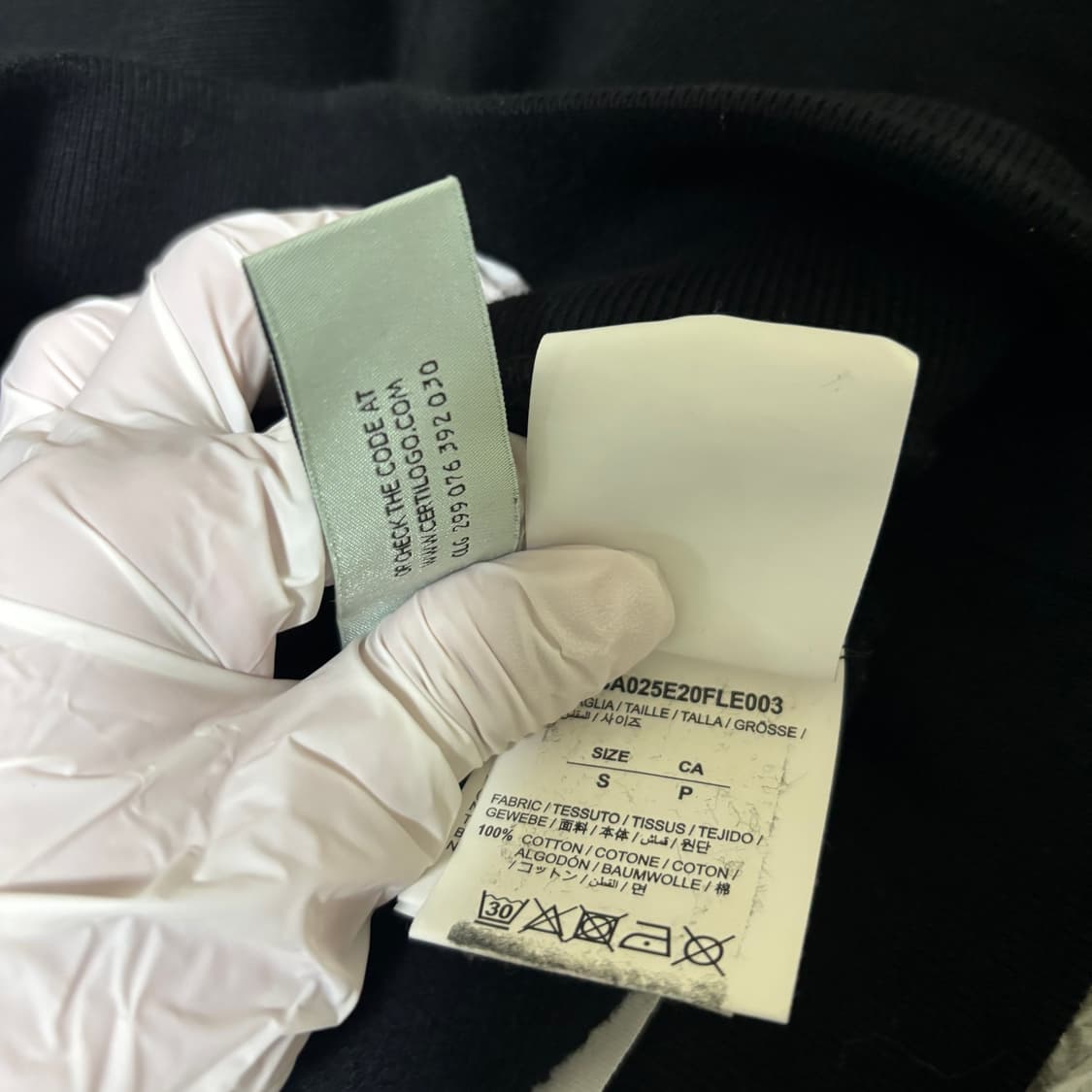 오프화이트 스텐실 애로우 맨투맨 급처 상품이미지5