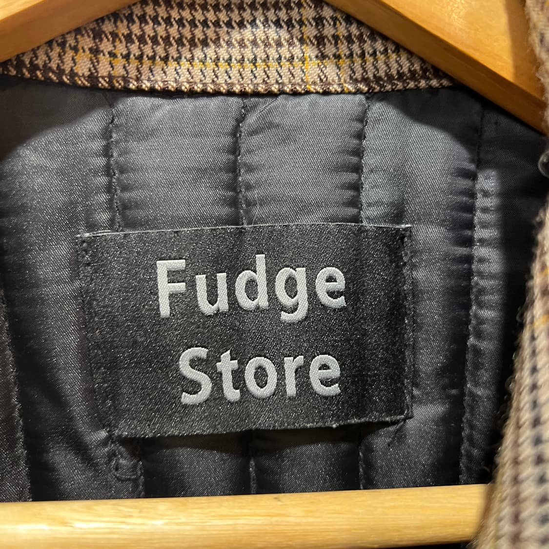 라퍼지스토어 체크 패턴 자켓 상품이미지3