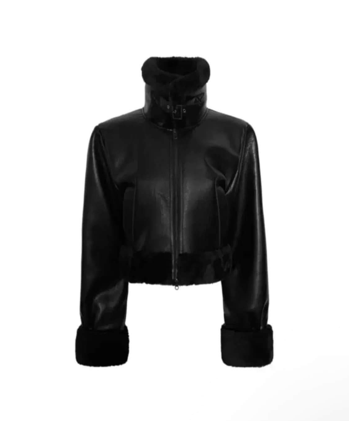 새거)보헤미안서울 하이넥 무스탕 미스치프 쓰리타임즈 마뗑킴 코이세이오 상품이미지2