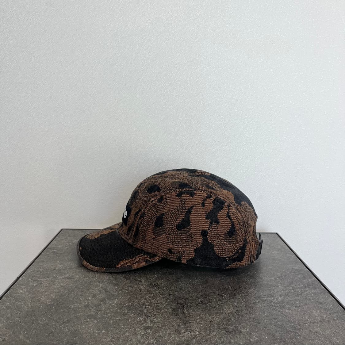 (OS) 슈프림 박스로고 캠프캡 모자 플레임 데님 브라운 상품이미지2