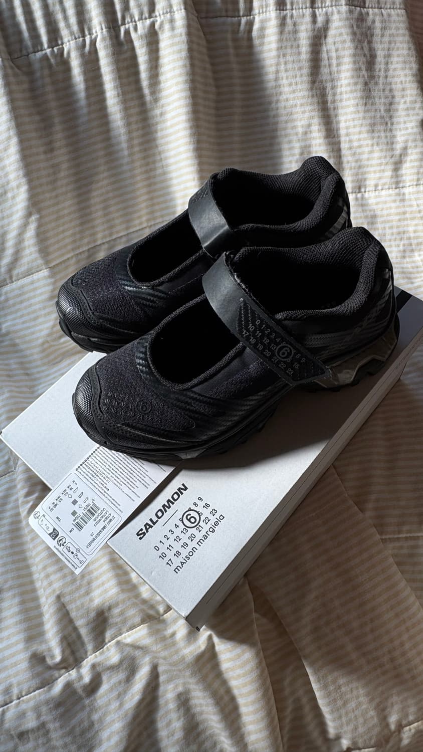 살로몬 x MM6 메종 마르지엘라 XT-메리 제인 블랙 235 상품이미지1