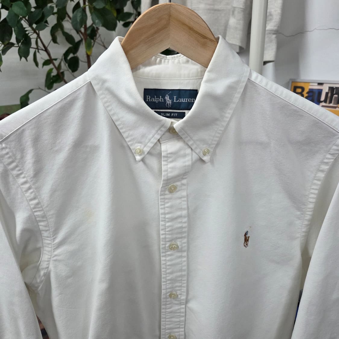 폴로랄프로렌 솔리드 버튼다운 셔츠 M 상품이미지2