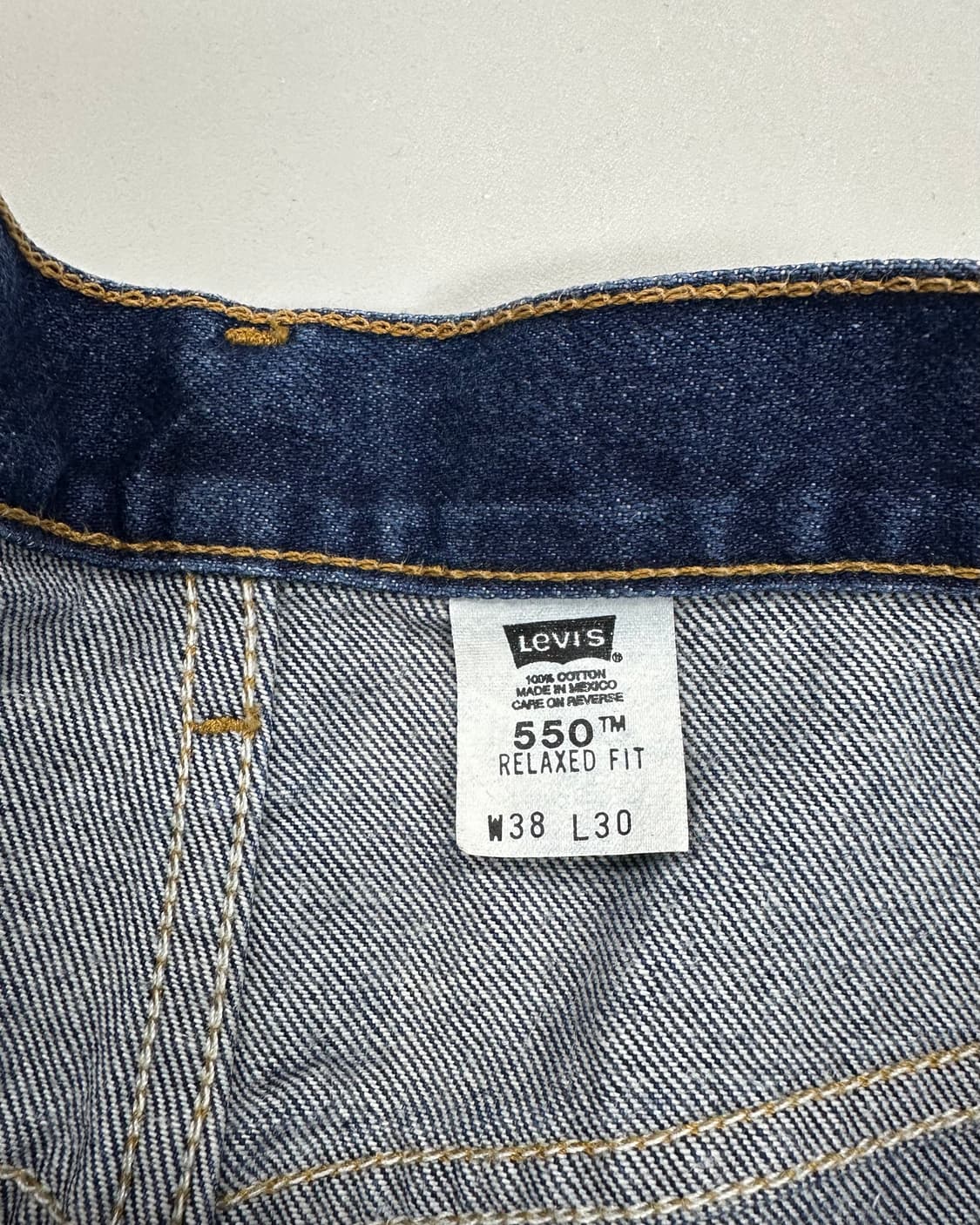 (허단47)00'S 리바이스 550진청-M1665 상품이미지4