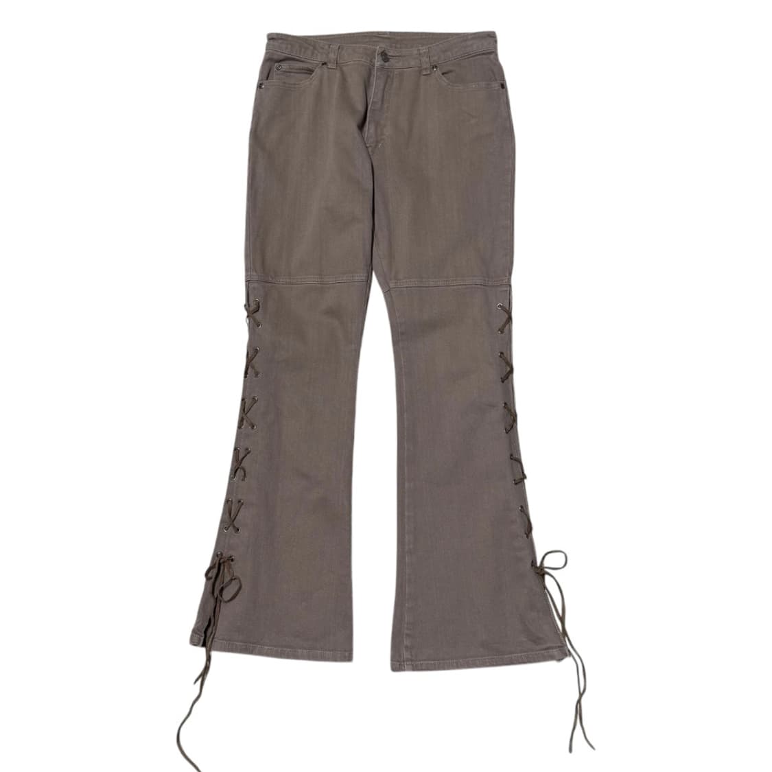 JPN 웨스턴 디테일 플레어 부츠컷 팬츠 상품이미지4