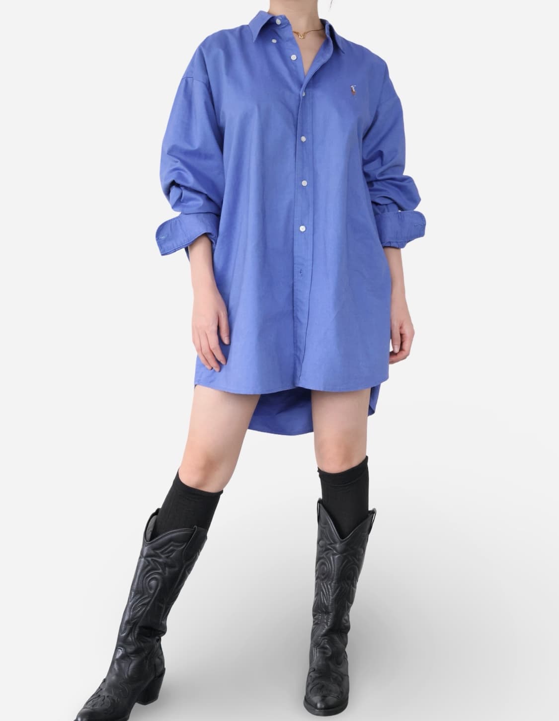 Ralph Lauren Blue Oxford Shirt 상품이미지1