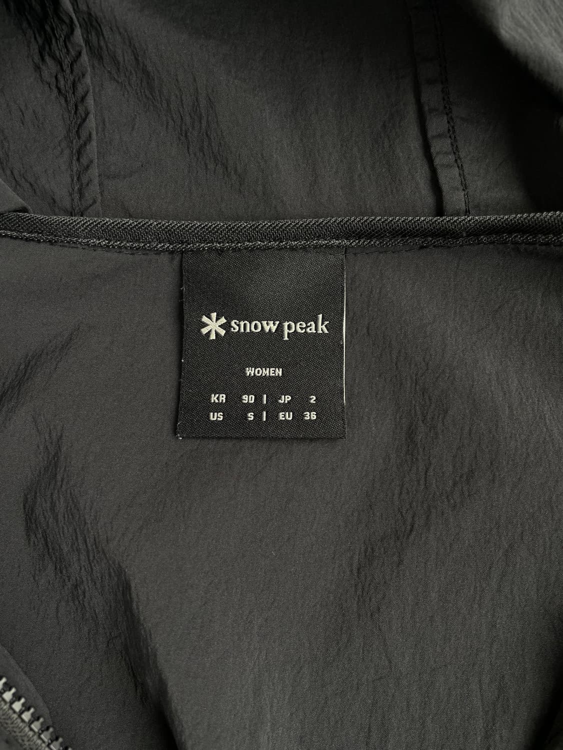 [S] 스노우피크 여성 후드 집업 바람막이 자켓 상품이미지8