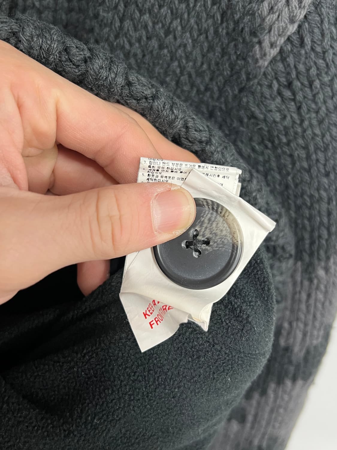 Quiksilver 퀵실버 오아시스 노르딕 패턴 코위찬 니트 가디건 상품이미지8