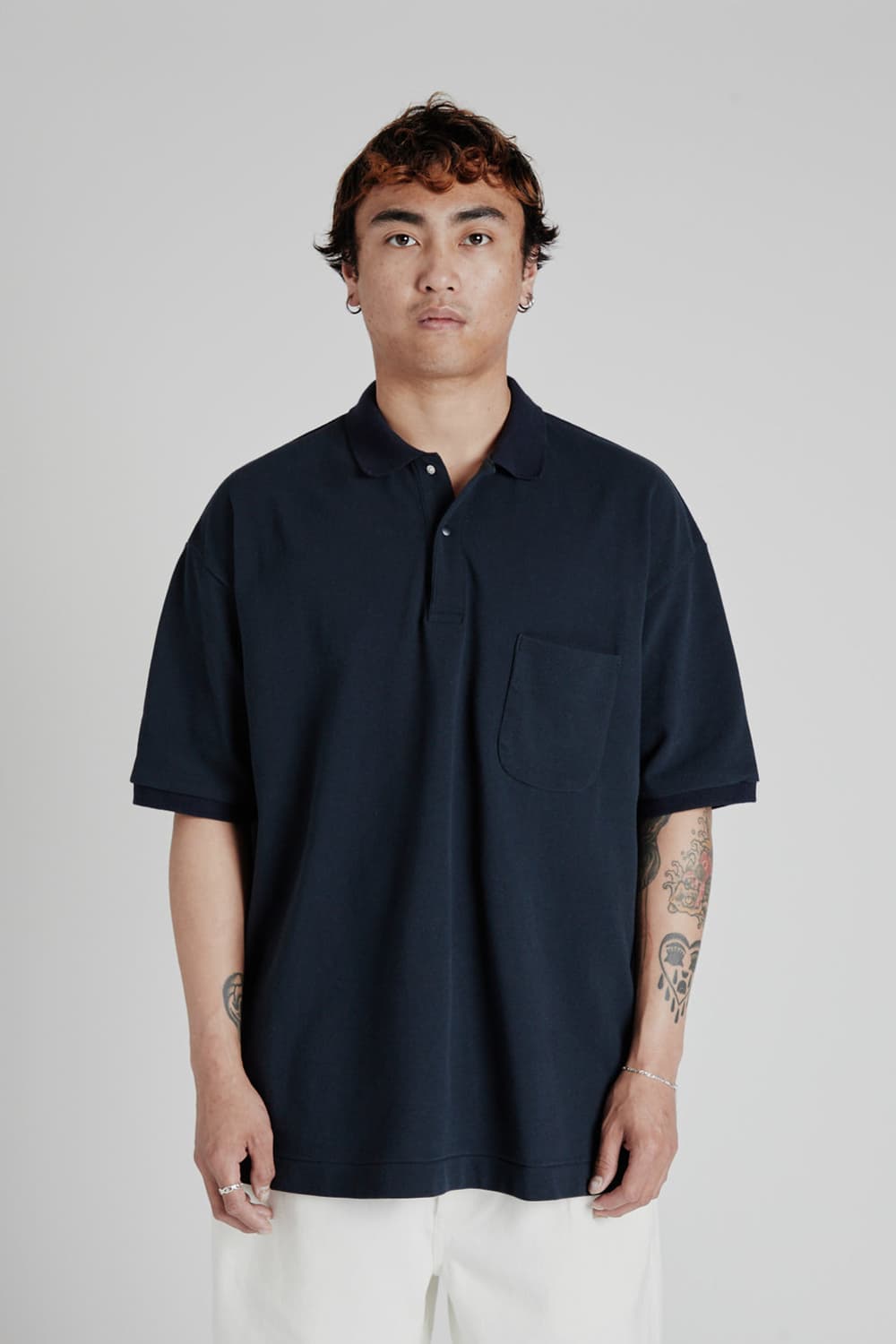 (M) 나나미카 폴로 반팔 티셔츠 상품이미지1