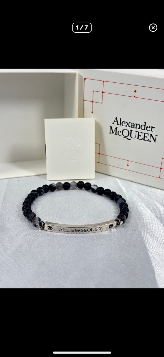 알렉산더맥퀸 스컬 팔찌 상품이미지1