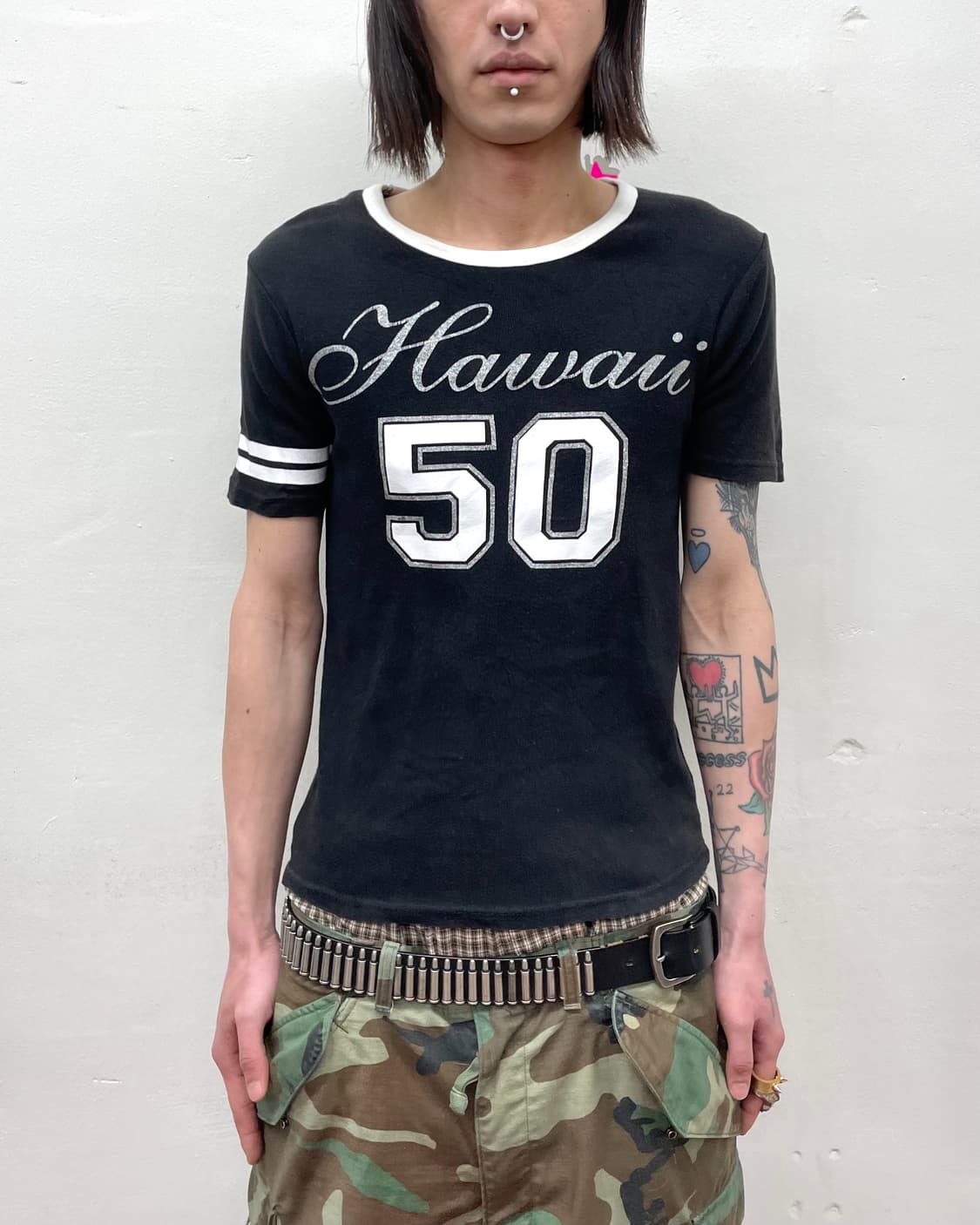 Glossy 50 Lettering T-Shirt  상품이미지1