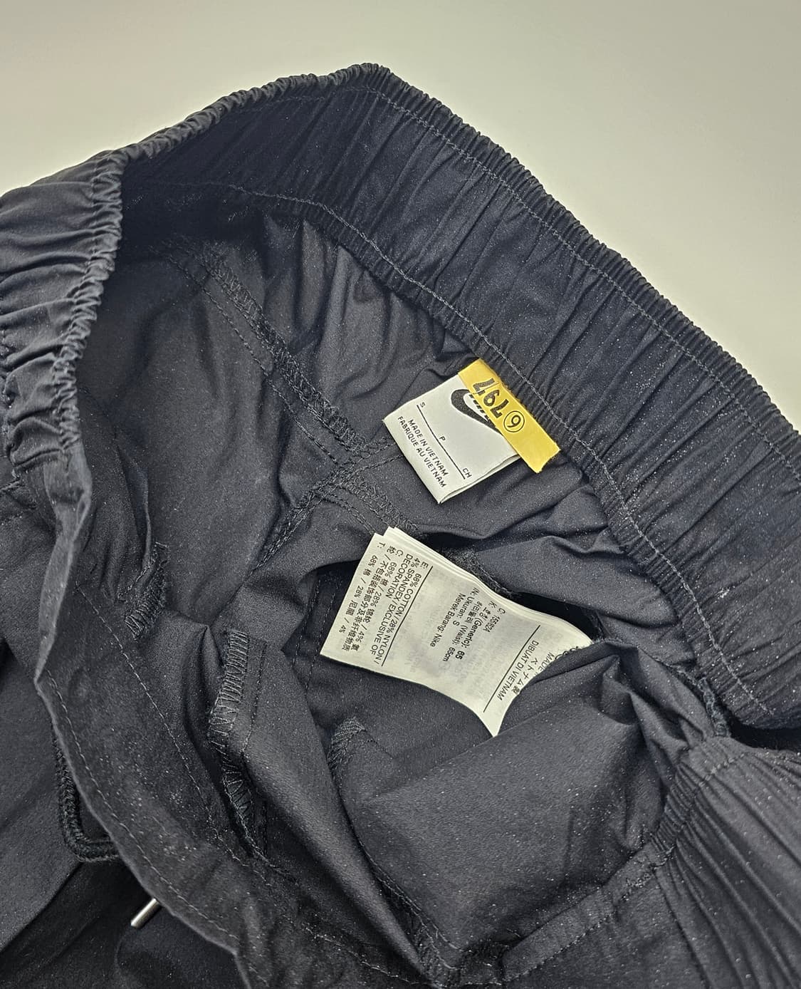 나이키 블랙 트랙팬츠 바람막이 와이드 바지 상품이미지5