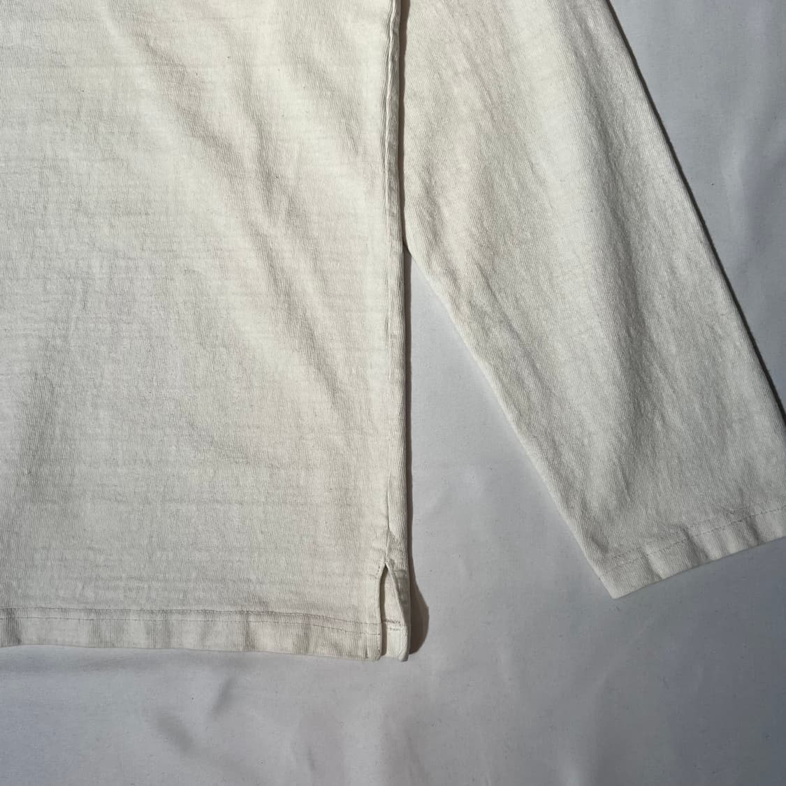 [M]에스피오나지 원포켓 화이트 긴팔 티셔츠 롱슬리브 상품이미지8
