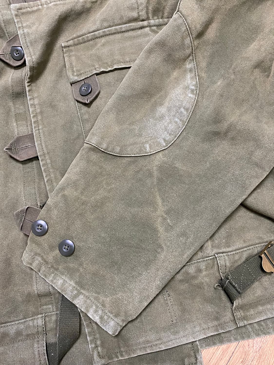 워시드 잼스톤 스웨덴 모터사이클 자켓 상품이미지8