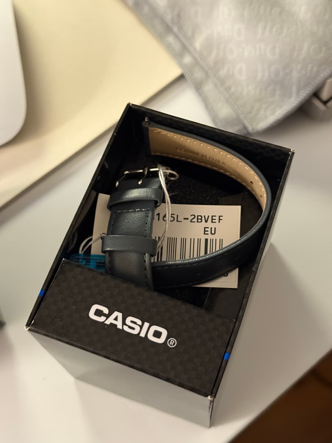 카시오 탱크 B165 민트 풀박스 카르띠에 상품이미지4