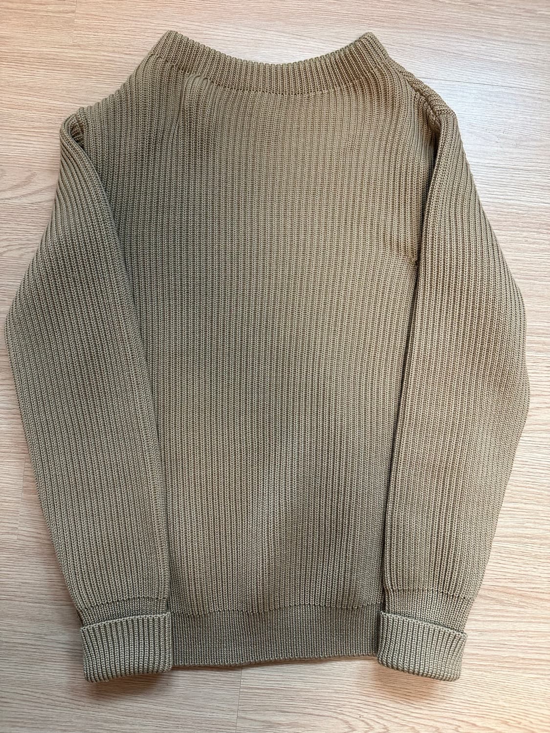 [S] 안데르센 안데르센 네이비 크루넥 카멜 상품이미지2