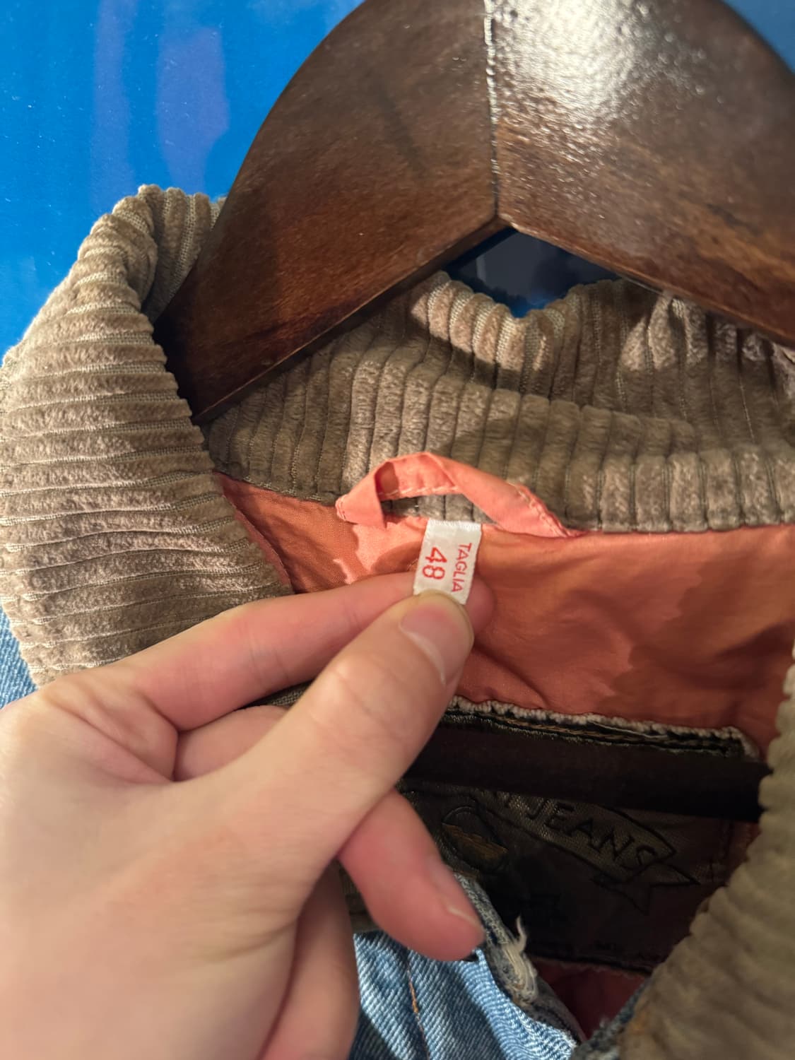 80s armani jeans jacket (48) 상품이미지6