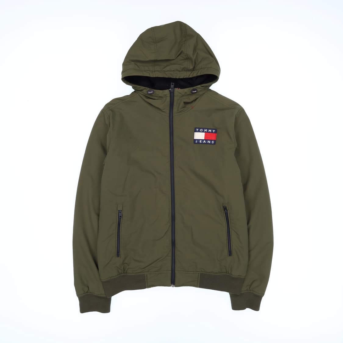 [L] 타미힐피거 빅로고 기모 후드 점퍼 자켓 N7107 상품이미지1