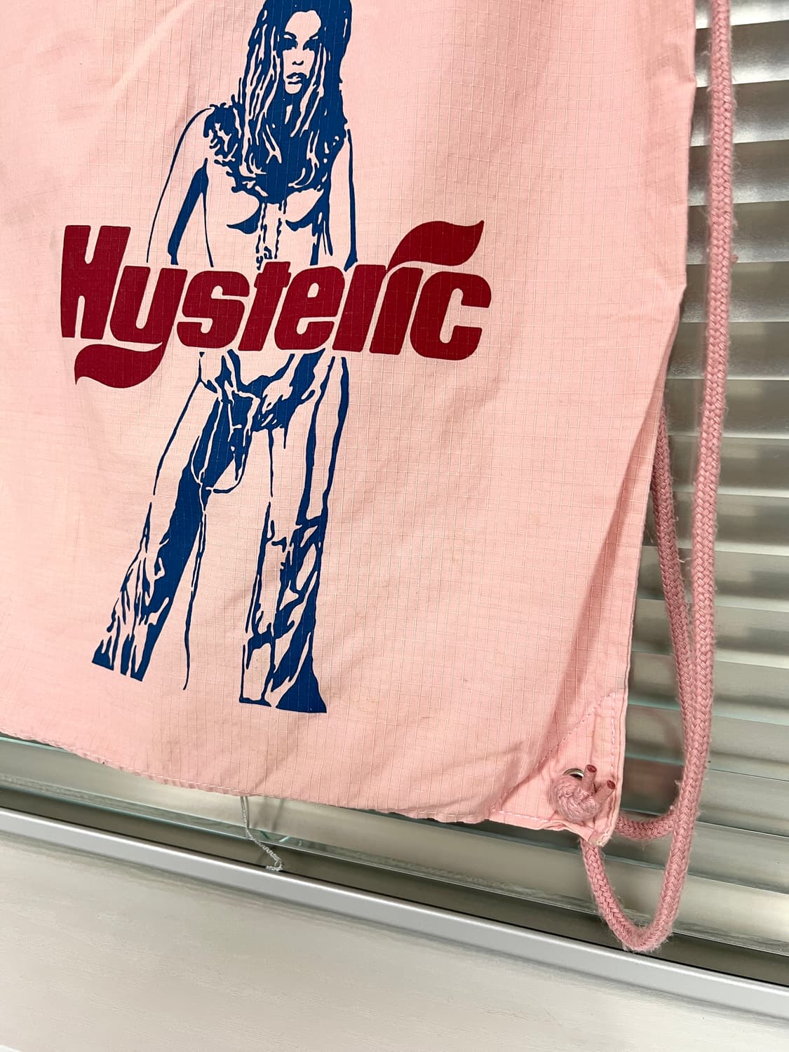 HYSTERIC GLAMOUR-DRAWSTRING BAG (Pink) 상품이미지4