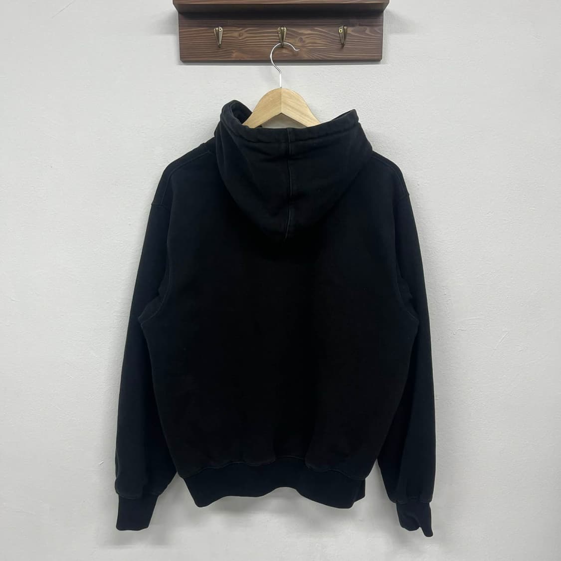 디스이즈네버뎃 블랙 T로고 스웨트셔츠 후드티(S) 상품이미지6