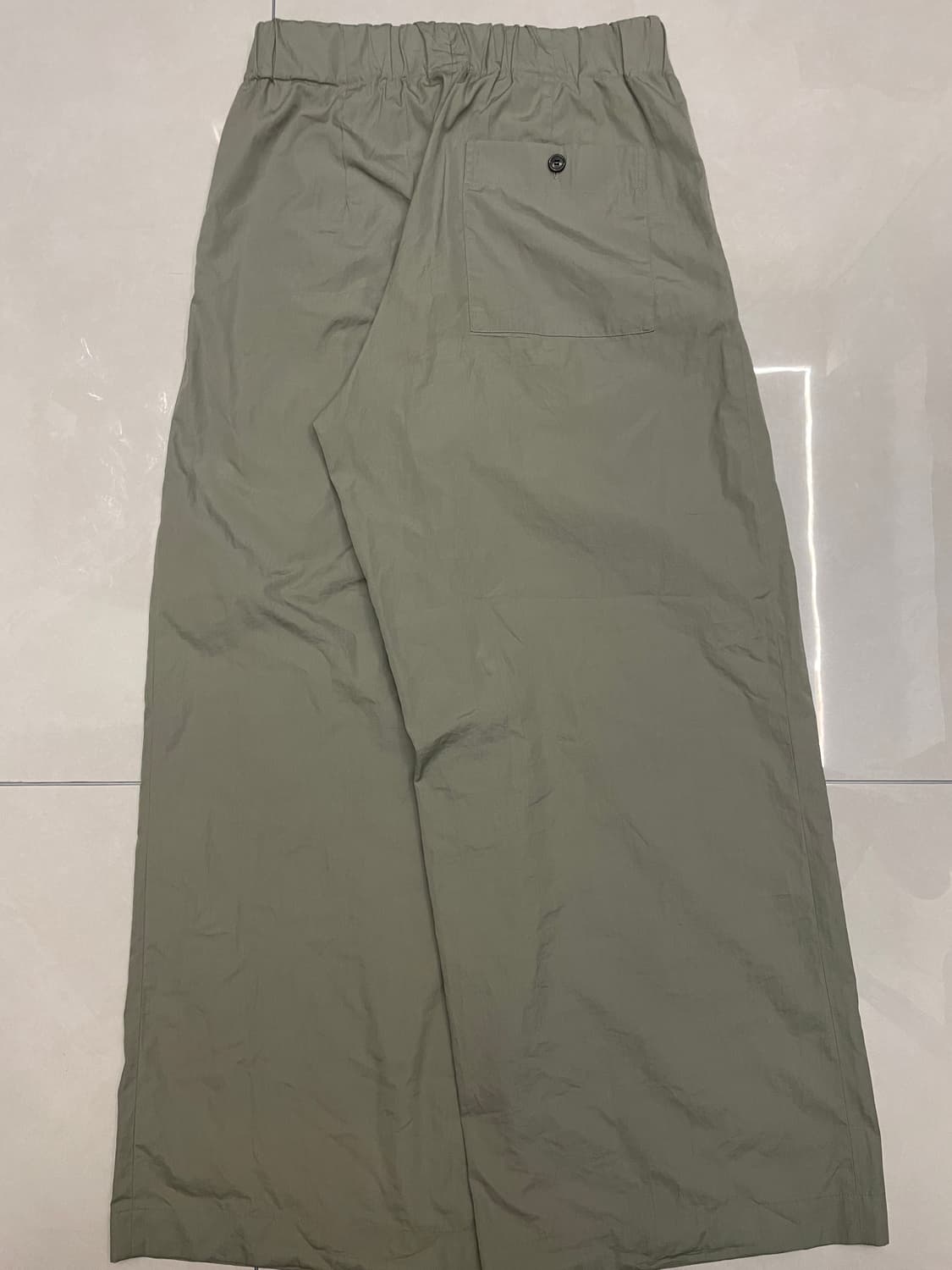 드리스 반 노튼 25SS 와이드 플리츠 슬랙스 그레이 상품이미지5